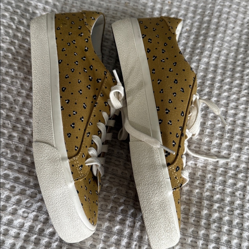 Leopard Print Sneakers with White Laces by Madewell - Picture 2 of 5